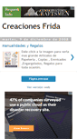Mobile Screenshot of creacionesfrida.blogspot.com
