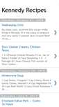 Mobile Screenshot of kennedyrecipes.blogspot.com