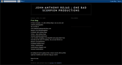 Desktop Screenshot of john-anthonyrojas.blogspot.com