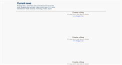 Desktop Screenshot of currentnews2012.blogspot.com