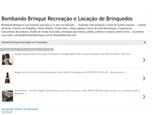 Tablet Screenshot of bomandobrinque.blogspot.com