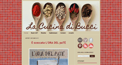 Desktop Screenshot of lacucinadibucci.blogspot.com