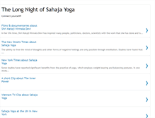 Tablet Screenshot of long-night-of-yoga.blogspot.com