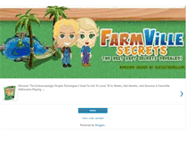 Tablet Screenshot of farmvillesecretstrategies.blogspot.com