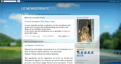 Desktop Screenshot of iemonserrate.blogspot.com