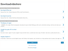 Tablet Screenshot of downloadvideohere.blogspot.com