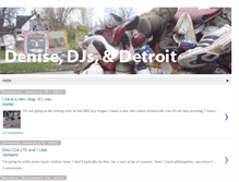 Tablet Screenshot of denisedjsdetroit.blogspot.com