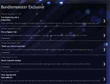 Tablet Screenshot of bundlemonsterexclusive.blogspot.com