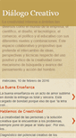 Mobile Screenshot of dialogocreativo.blogspot.com