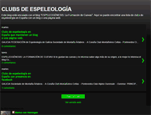 Tablet Screenshot of espeleogenesisclubs.blogspot.com