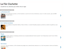 Tablet Screenshot of lespetitesnewsdelafeeclochette.blogspot.com