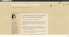 Desktop Screenshot of maitrejoycetouma.blogspot.com