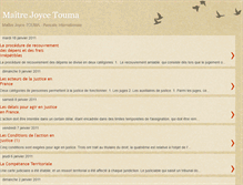 Tablet Screenshot of maitrejoycetouma.blogspot.com