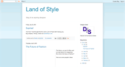 Desktop Screenshot of landofstyle.blogspot.com