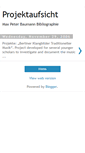 Mobile Screenshot of baumannbibliographie-projektaufsicht.blogspot.com