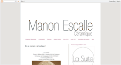 Desktop Screenshot of escallemanon.blogspot.com