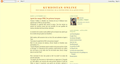 Desktop Screenshot of kurdistanonline.blogspot.com