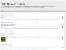 Tablet Screenshot of faiththroughhearing.blogspot.com