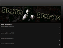 Tablet Screenshot of boxingreplays.blogspot.com