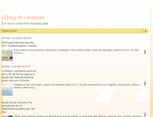Tablet Screenshot of elblogdecaminepa.blogspot.com