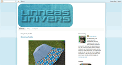 Desktop Screenshot of linneasunivers.blogspot.com