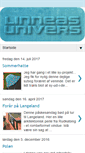 Mobile Screenshot of linneasunivers.blogspot.com