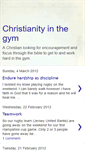 Mobile Screenshot of gymchristians.blogspot.com