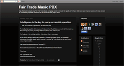Desktop Screenshot of fairtrademusic.blogspot.com