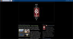 Desktop Screenshot of knickerbockergroup.blogspot.com