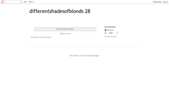 Desktop Screenshot of differentshadesofblonds.blogspot.com