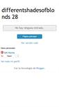 Mobile Screenshot of differentshadesofblonds.blogspot.com