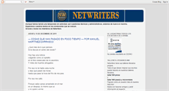 Desktop Screenshot of netwriters-administrador.blogspot.com