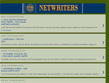 Tablet Screenshot of netwriters-administrador.blogspot.com