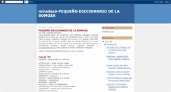 Desktop Screenshot of miradas3-diccionariosomoza.blogspot.com