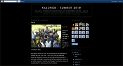 Desktop Screenshot of kalongo2010.blogspot.com