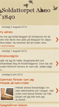 Mobile Screenshot of mittsoldattorp.blogspot.com