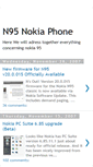 Mobile Screenshot of n95-nokia-phone.blogspot.com