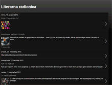 Tablet Screenshot of literarnaradionica.blogspot.com