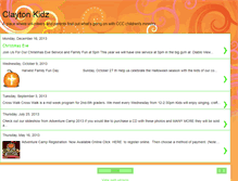 Tablet Screenshot of claytonkidz.blogspot.com