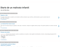 Tablet Screenshot of diariomaltratoinfantil.blogspot.com