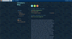 Desktop Screenshot of christinebaratta.blogspot.com