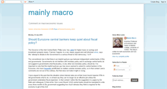 Desktop Screenshot of mainlymacro.blogspot.com
