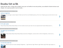 Tablet Screenshot of doudoufaitsaba.blogspot.com
