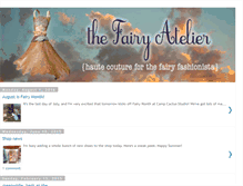 Tablet Screenshot of fairyatelier.blogspot.com