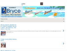 Tablet Screenshot of academiabryce.blogspot.com
