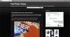 Desktop Screenshot of fatpridetimes.blogspot.com