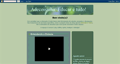 Desktop Screenshot of adecoisinha.blogspot.com