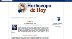 Desktop Screenshot of horoscopo-graha.blogspot.com