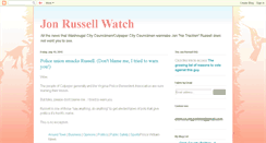 Desktop Screenshot of jonrussellwatch.blogspot.com