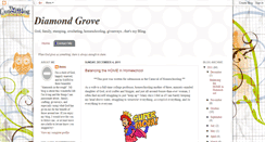 Desktop Screenshot of diamondgrove.blogspot.com